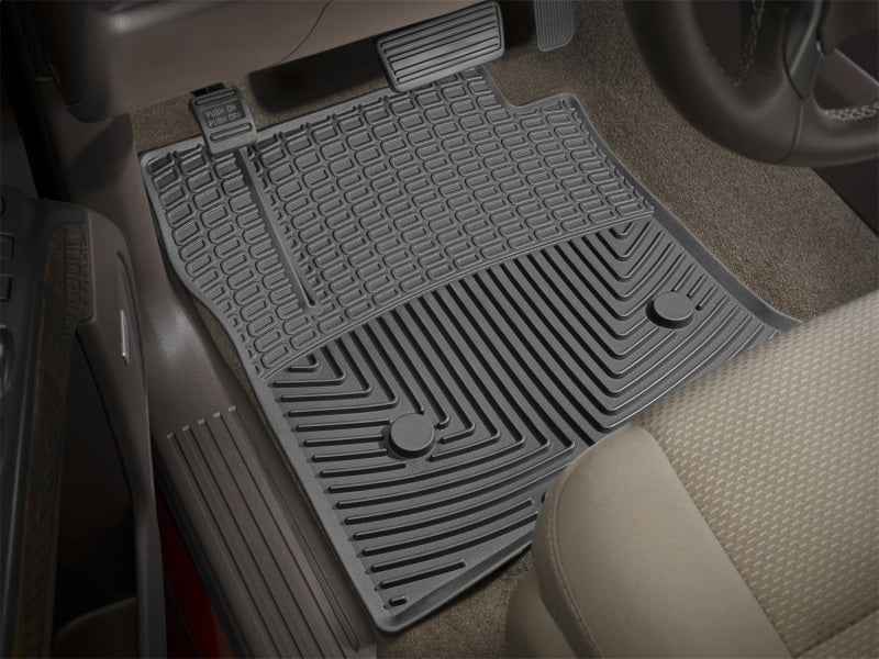 WeatherTech All-Weather Front Floor Mats for 2017+ Ford F-250 and F-350 Super Duty - Black