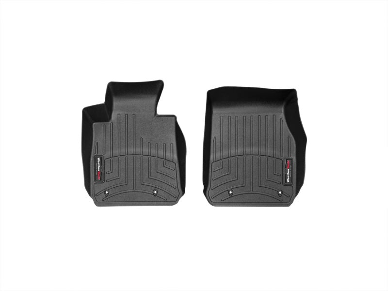 WeatherTech 12+ BMW 3-Series Front FloorLiner DigitalFit in Black, Part Number WET444101