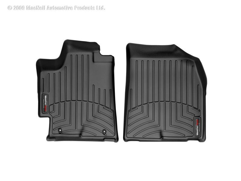 WeatherTech DigitalFit Front FloorLiner for 2008-2013 Toyota Highlander in Black