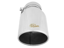 Load image into Gallery viewer, aFe Diesel Exhaust Tip Polished 4-inch Inlet x 6-inch Outlet x 12-inch Length - Durable Stainless Steel Performance Accessory