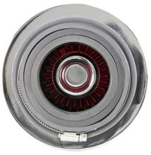 Load image into Gallery viewer, K&amp;N Engineering Universal Air Filter Chrome Round Tapered - 4-inch Flange ID, Red