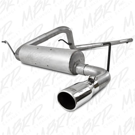 MBRP Armor Lite Series Cat Back Exhaust System for 2007-2011 Jeep Wrangler 4-Door 3.8L V6
