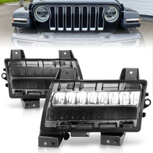 Load image into Gallery viewer, ANZO 2018-2021 Jeep Wrangler LED Side Marker Lights with Smoke Lens and Chrome Housing
