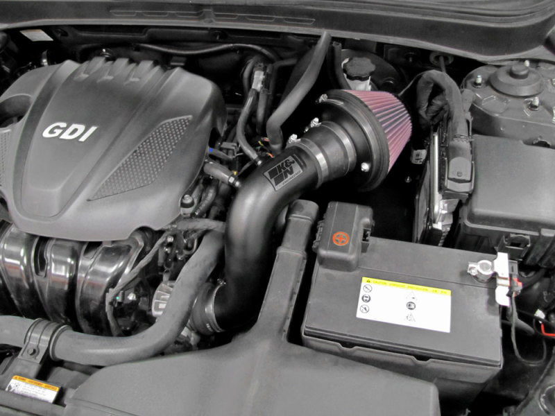 K&N Engineering 69-5301TTK Cold Air Intake System for Hyundai Sonata & Kia Optima 2.4L