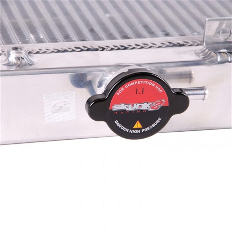 Skunk2 Alpha Series Full-Size Dual Core Radiator for 1988-1991 Honda Civic and CRX