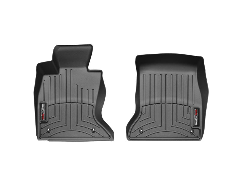 WeatherTech DigitalFit Front FloorLiner for BMW 5-Series - Black Part Number WET443301