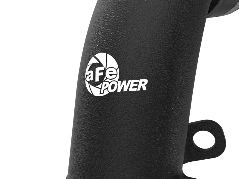 aFe BladeRunner 3-inch Aluminum Cold Charge Pipe for Kia Stinger 2018-2022 (Black) Part #AFE46-20509-B
