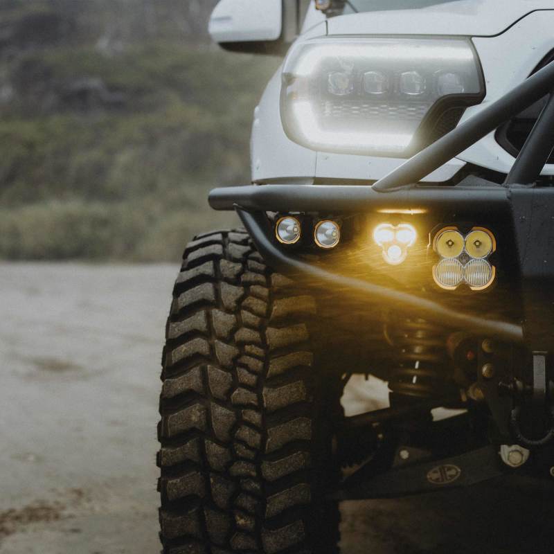 KC HiLiTES FLEX ERA 3 Dual Mode SAE Fog Lights - 2-Light Master Kit for Toyota Tacoma and 4Runner