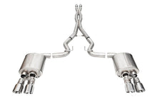 Load image into Gallery viewer, CORSA Performance 24+ Ford Mustang V8 5.0L 3-Inch Cat-Back Exhaust System with Twin 4-Inch Polished Pro-Series Tips