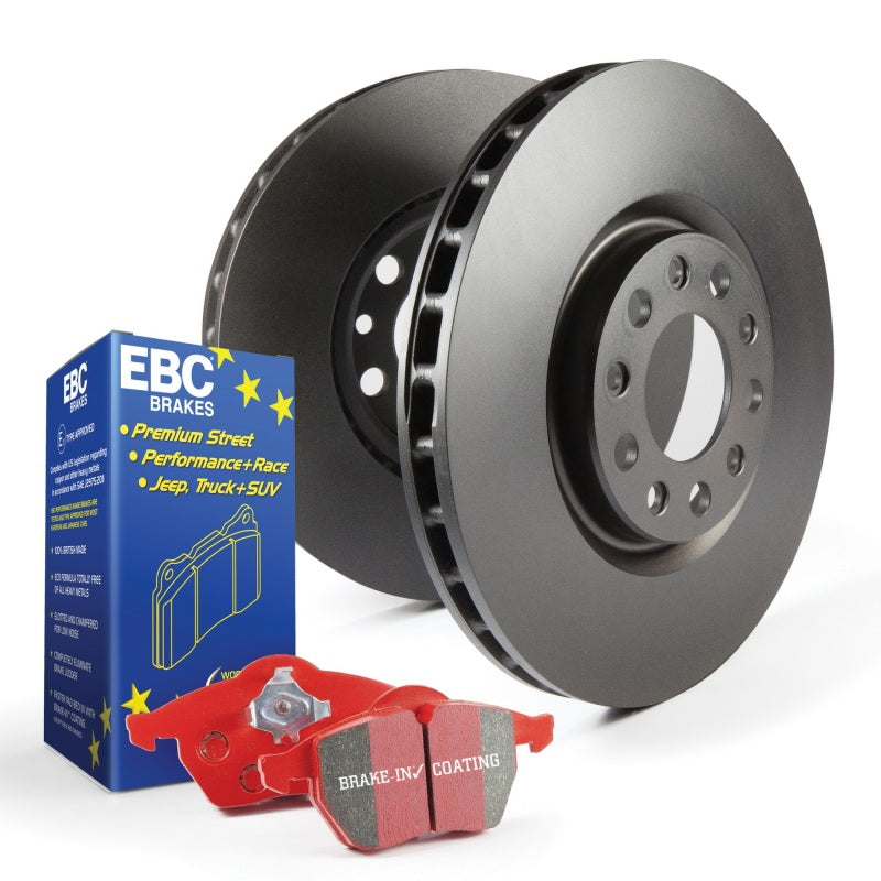 EBC S12 Brake Pad and Rotor Kit for Nissan Skyline R32 2.0 Turbo GTS-t