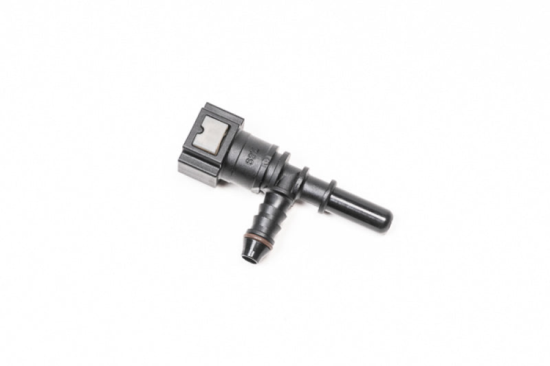 Radium Engineering 5/16 Inch SAE Female to 5/16 Inch SAE Male to 5/16 Inch Barb T-Fitting