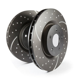 EBC GD2150 3GD Sport Slotted Front Brake Rotors for 2017–2018 Audi Q7, S4, S5 and SQ5