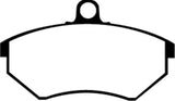 EBC Redstuff Ceramic Low Dust Brake Pads for Volkswagen Corrado and Jetta (Part No. EBCDP3841/2C)