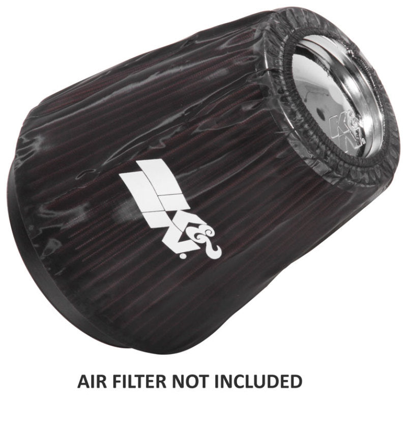 K&N Engineering Black Drycharger Round Tapered Custom Air Filter Wrap - Part No. KNNRF-1041DK
