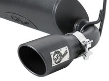 Load image into Gallery viewer, aFe Rebel Series 2.5-inch Stainless Steel Axle-Back Exhaust System with Black Tips for 2018-2023 Jeep Wrangler (JL) V6 3.6L