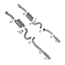 Load image into Gallery viewer, BBK VariTune Cat Back Exhaust System for 1988-1992 Ford Mustang with Stainless Steel Tips - Part Number BBK3001