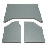 DEI 07-10 Jeep Wrangler JK 2-Door Boom Mat Sound Deadening Headliner - Gray