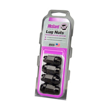Load image into Gallery viewer, McGard Black Bulge Cone Seat Lug Nuts M14 x 1.5 - 4-Pack for GMC Yukon XL and Chevrolet Suburban