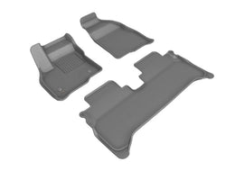 3D MAXpider Chevrolet Bolt EUV 2022-2023 Kagu All-Weather Floor Mats - Custom Fit Gray