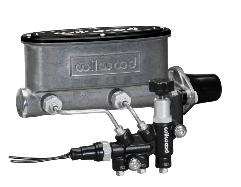 Wilwood HV Tandem Master Cylinder Kit with Combination Proportioning Valve and Mounting Hardware - 1 Inch Bore
