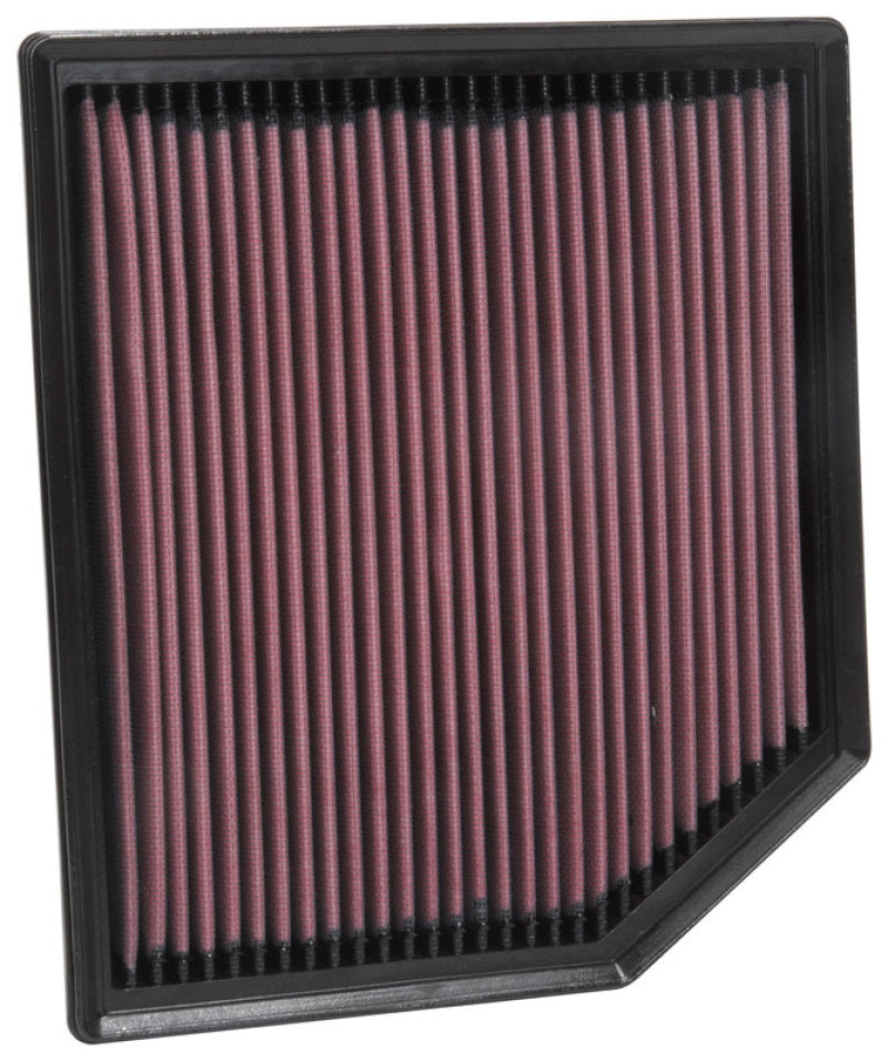 K&N Engineering High-Flow Replacement Air Filter for Jeep Grand Cherokee and Dodge Durango (Part #KNN33-5077)