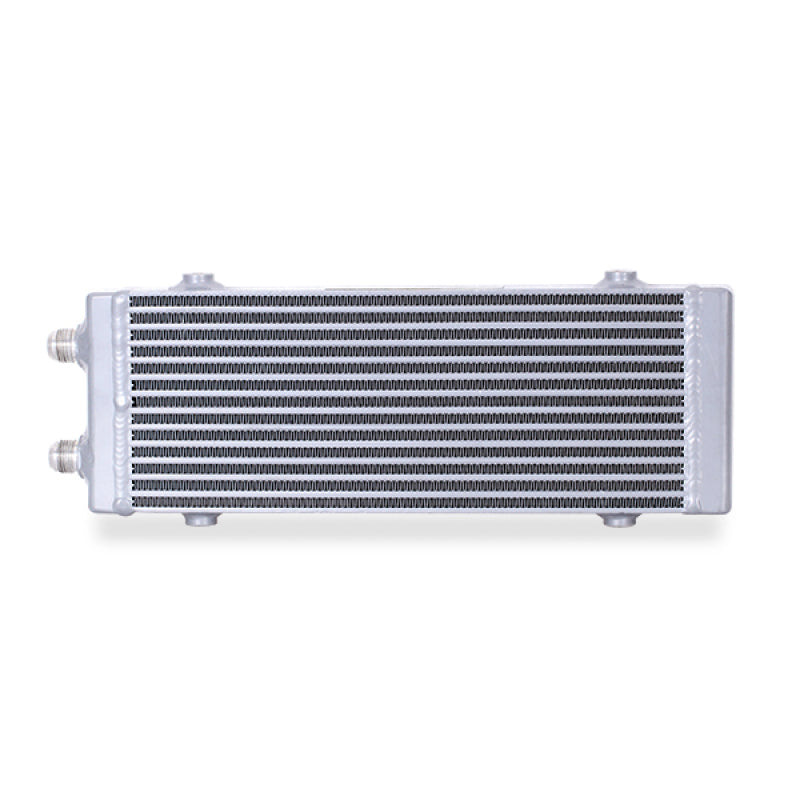 Mishimoto Universal Medium Bar and Plate Dual Pass Silver Oil Cooler for Ford Mustang