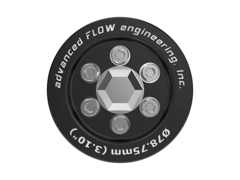aFe Power Supercharger Pulley Kit with Hub for Dodge Challenger and Charger 6.2L V8 (Part #afe79-10006)