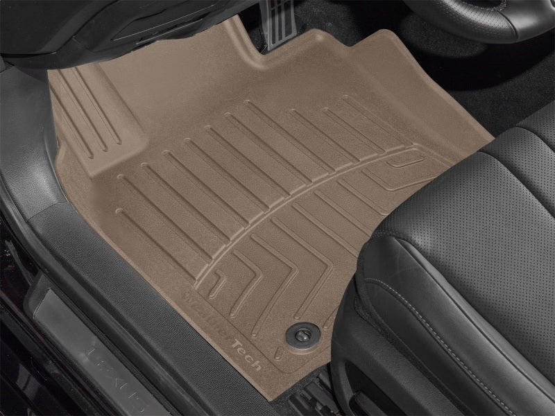 WeatherTech FloorLiner HP Front Floor Mat for 2019-2020 Lexus ES, Tan - Part wet4514961IM
