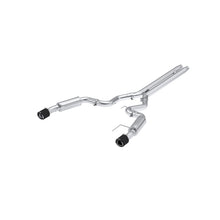 Load image into Gallery viewer, MBRP Armor Pro Series Cat-Back Exhaust System for 2024-2026 Ford Mustang GT S650 with 5.0L - Dual Split Rear with Carbon Fiber Tips