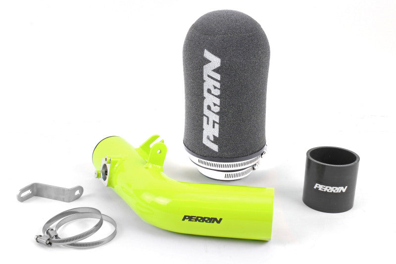 Perrin Performance Neon Yellow Cold-Air Intake for 2008-2014 Subaru WRX and 2008-2015 STI