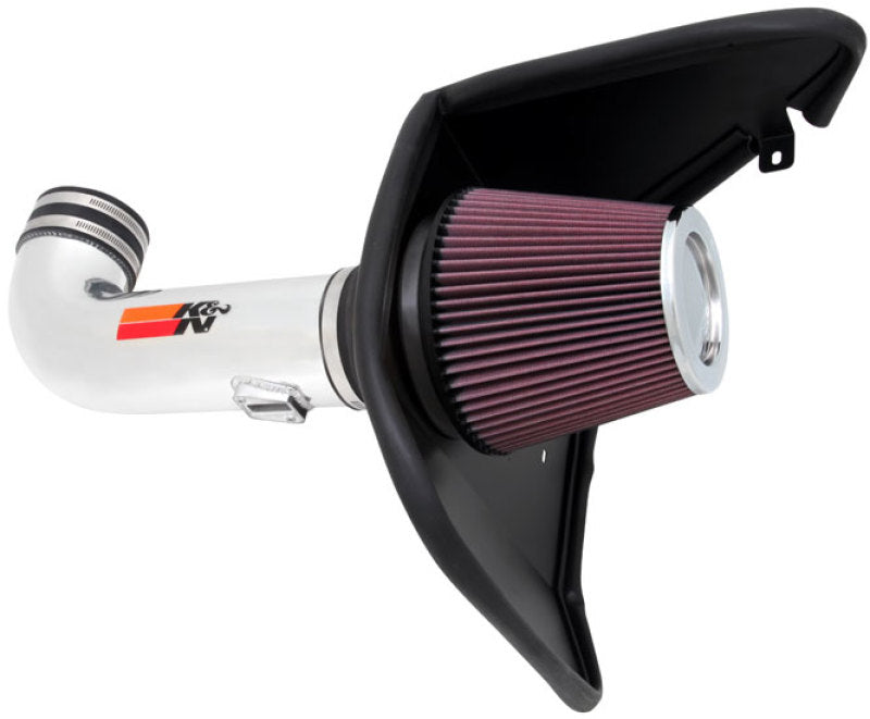 K&N Engineering Cold Air Intake System for Chevrolet Camaro 6.2L V8 (Part #KNN69-4519TP)