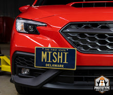 Load image into Gallery viewer, Mishimoto 2022+ Subaru WRX License Plate Relocation Kit – No Drilling, Seamless Fit
