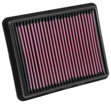 K&N Replacement High-Flow Air Filter for 2014 Mazda 6 2.2L L4 Diesel by K&N Engineering Part KN-3024