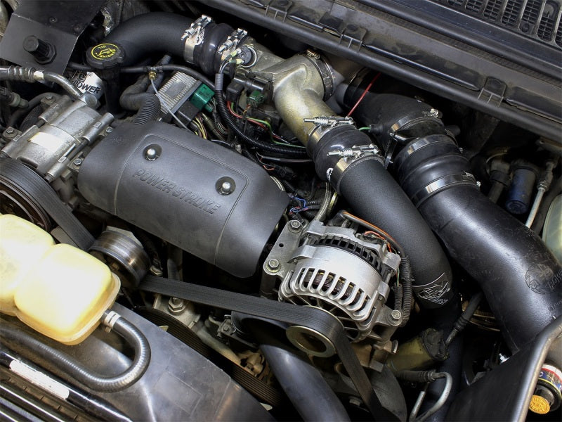 aFe Bladerunner Intercooler Tube Kit for Ford F-250/F-350 1999-2003 V8-7.3L Diesel * Black