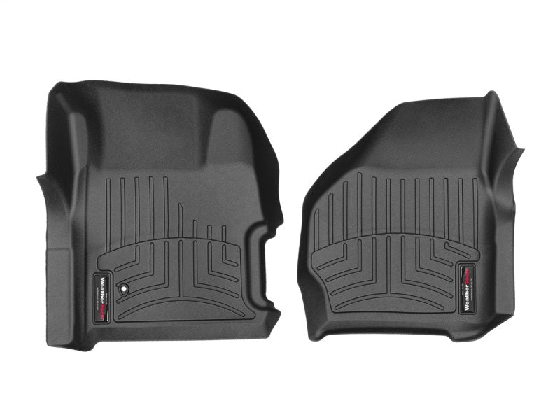 WeatherTech FloorLiner DigitalFit for 2006-2007 Ford Super Duty F-250 and F-350 Front - Black