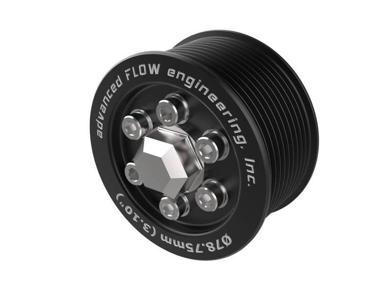 aFe Power Supercharger Pulley Kit with Hub for Dodge Challenger and Charger 6.2L V8 (Part #afe79-10006)
