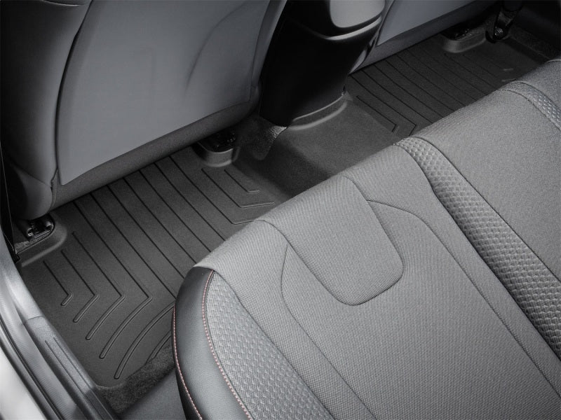 WeatherTech WET4416522IM FloorLiner HP Rear Floor Mats for 2021-2023 Hyundai Elantra, Including 2022 Elantra N, Black