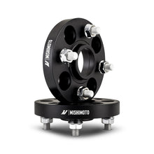 Load image into Gallery viewer, Mishimoto MMWS-011-300BK Hub-Centric Wheel Spacers, 4x100, 56.1mm Bore, 30mm Thickness, M12x1.5