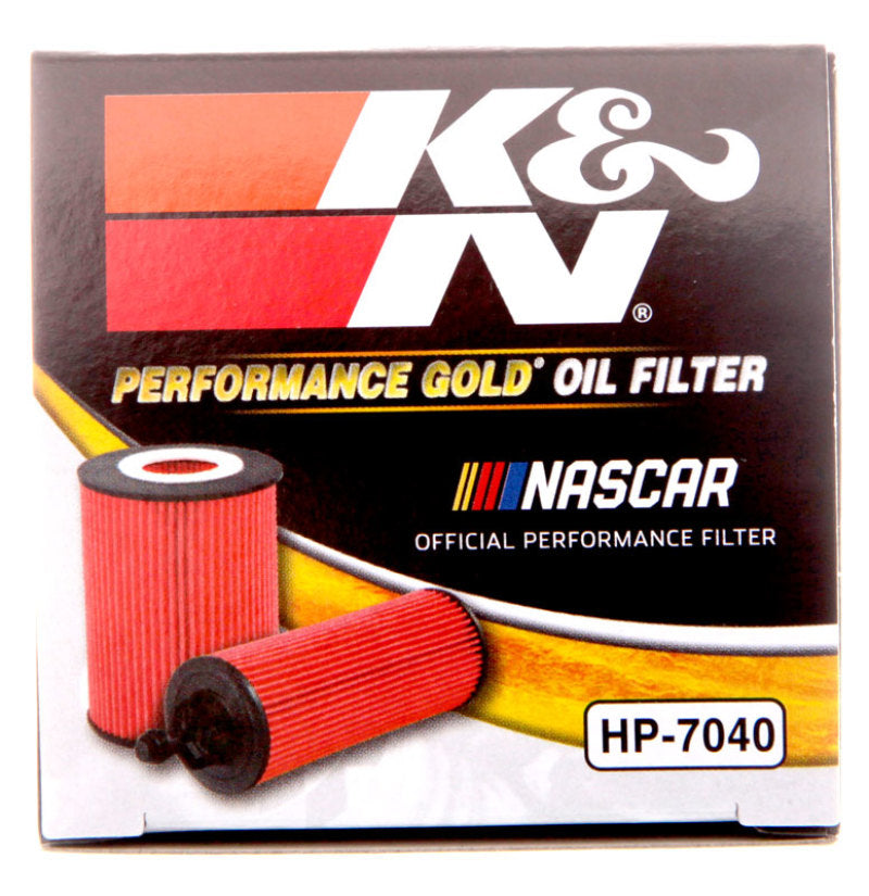 K&N Engineering KNNHP-7040 Cartridge Oil Filter for Mercedes-Benz Vehicles
