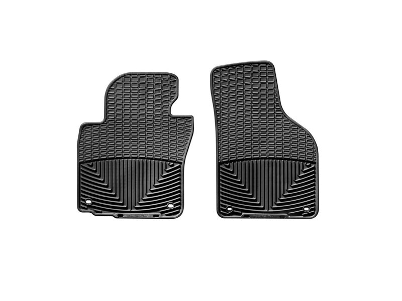 WeatherTech All-Weather Front Floor Mats for Volkswagen GTI, Golf, and Jetta - Black