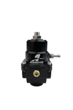 Load image into Gallery viewer, Aeromotive Adjustable Fuel Regulator Part #aer13303 for 35-75 PSI, -08 AN Ports, 1/8 NPT Gauge &amp; Boost Reference