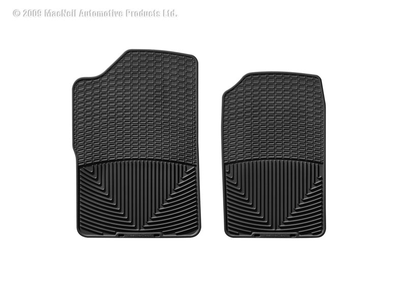 WeatherTech All-Weather Front Floor Mats for 1990-1999 GMC Sierra Extended Cab - Black