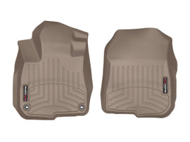 WeatherTech DigitalFit Front FloorLiner for 2017-2019 Honda CR-V in Tan, Part Number WET4511101