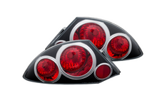 Load image into Gallery viewer, ANZO 2000-2005 Mitsubishi Eclipse Tail Light Assembly with Clear Lens and Black Housing