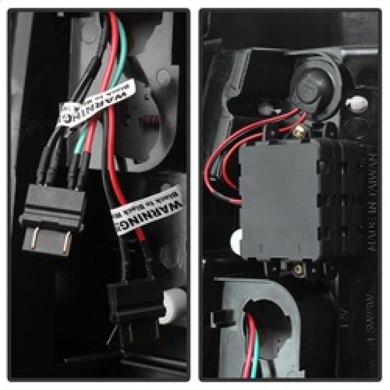 Spyder Chevy Silverado 1500/2500 2003-2006 Version 2 LED Tail Lights in Chrome