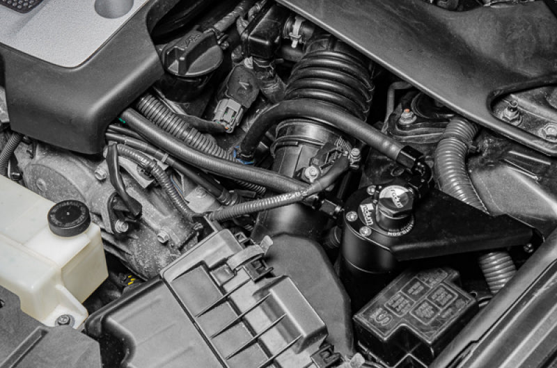 Radium Engineering Dual Catch Can Kit for Nissan 370Z VQ37VHR (2009+), Fluid Lock System
