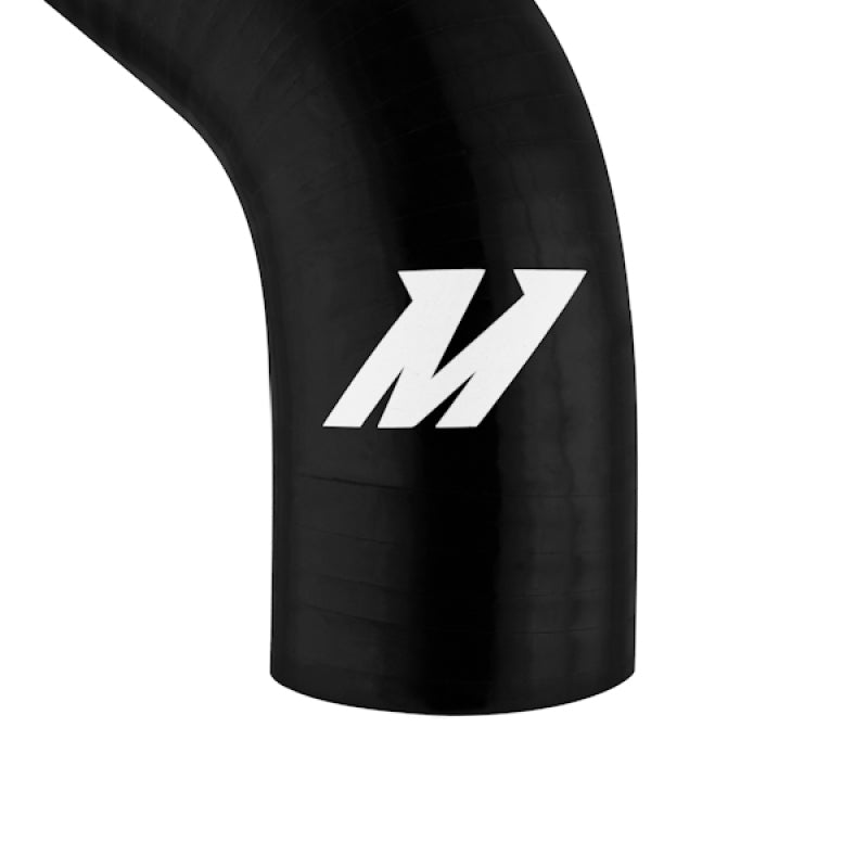 Mishimoto Mitsubishi Evo 4/5/6 Upper Silicone Hose - Black, Part Number MMRAD-EVO-UBK