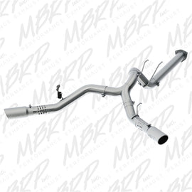 MBRP Armor Plus Series 6.7L Dual Exhaust System for Ford F-250/F-350 (2017 Model) with 4-inch T409 Stainless Steel