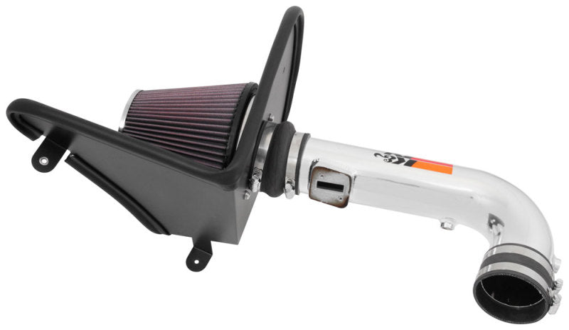 K&N Engineering 69-4535TP Silver Typhoon Short Ram Intake for Chevrolet Camaro 3.6L