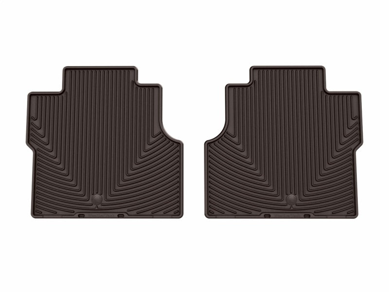 WeatherTech W773CO All-Weather Floor Mats for 2025-2026 Lincoln Navigator, 2nd Row Rear, Cocoa